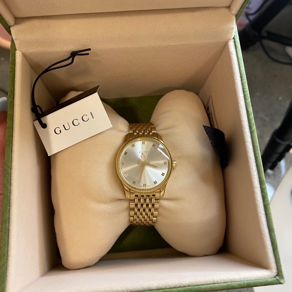 Gucci timeless watch